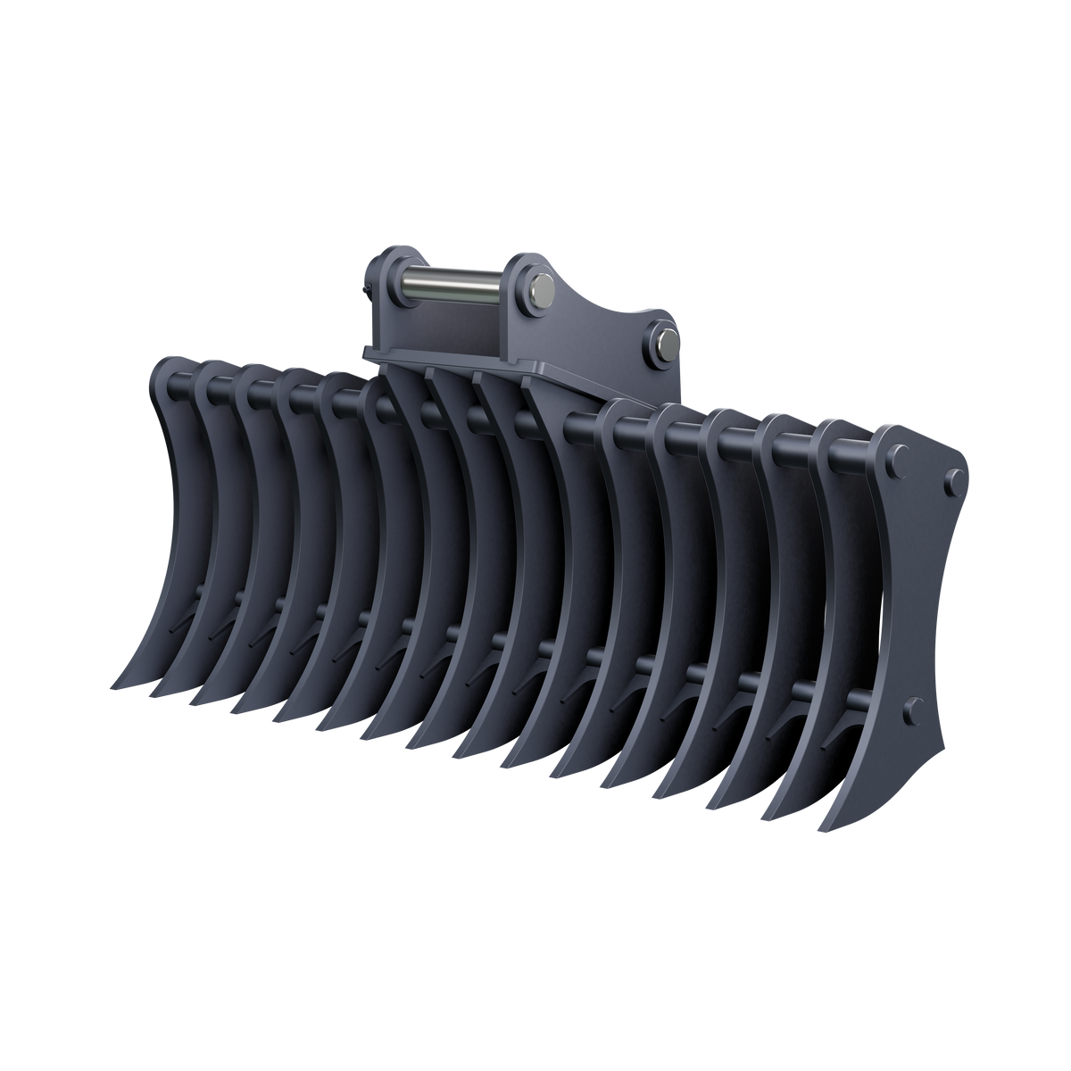Machine Land Clearing Rake Heavy-duty Rakes for debris removal and land clearing – OZ Excavator ...